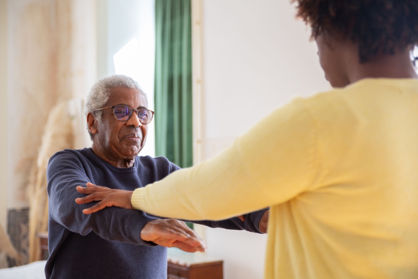 Séance d'exercice accompagnée, bien-être au quotidien