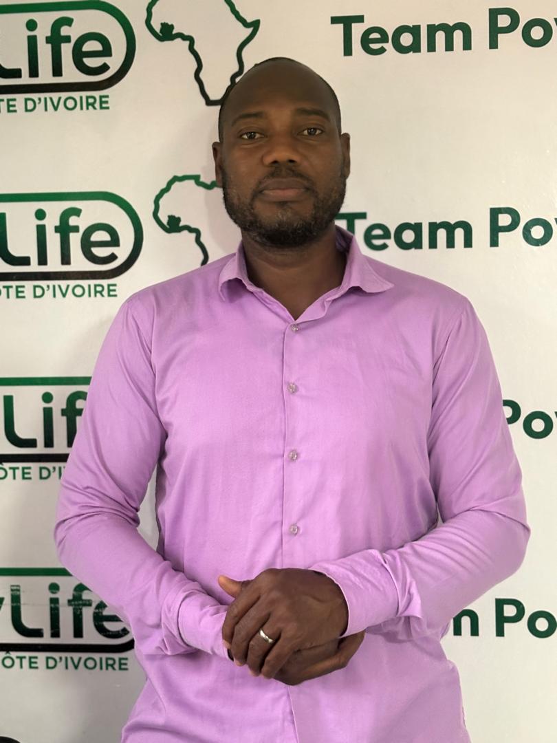 Kaffé Christ Enderson, CI Lead Manager OlyLife Côte d'Ivoire