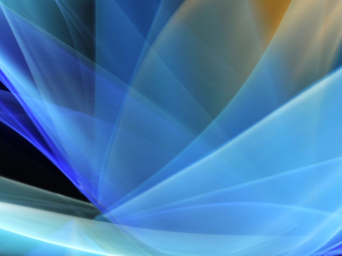 Ondes lumineuses abstraites illustrant la technologie terahertz